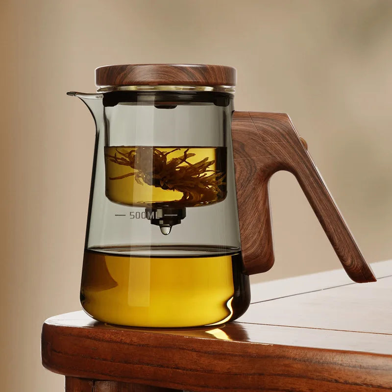 Magnetic Glass Teapot with Infuser  Home & Kitchen Tea Kit
