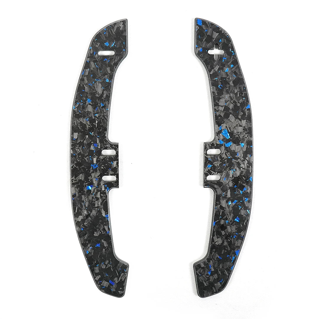 Magnetic Carbon Fiber Steering Wheel Paddle Shifter Extensions – High-Performance Shift Retrofit