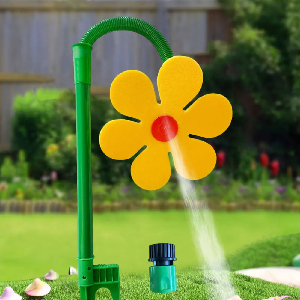 Crazy Daisy Sprinkler 360 Rotating Dancing Flower Water Sprinkler Adjustable Lawn Sprinkler for Yard Watering