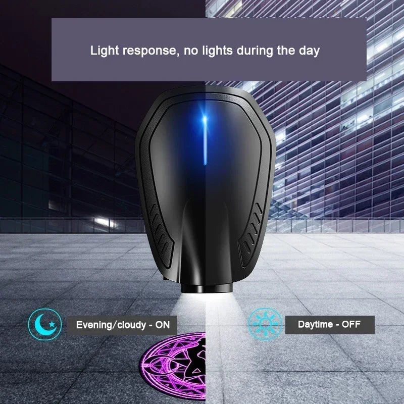 Customize 2pcs USB Rechargeable Car Door HD LED Lamps Projector Courtesy Welcome Lights