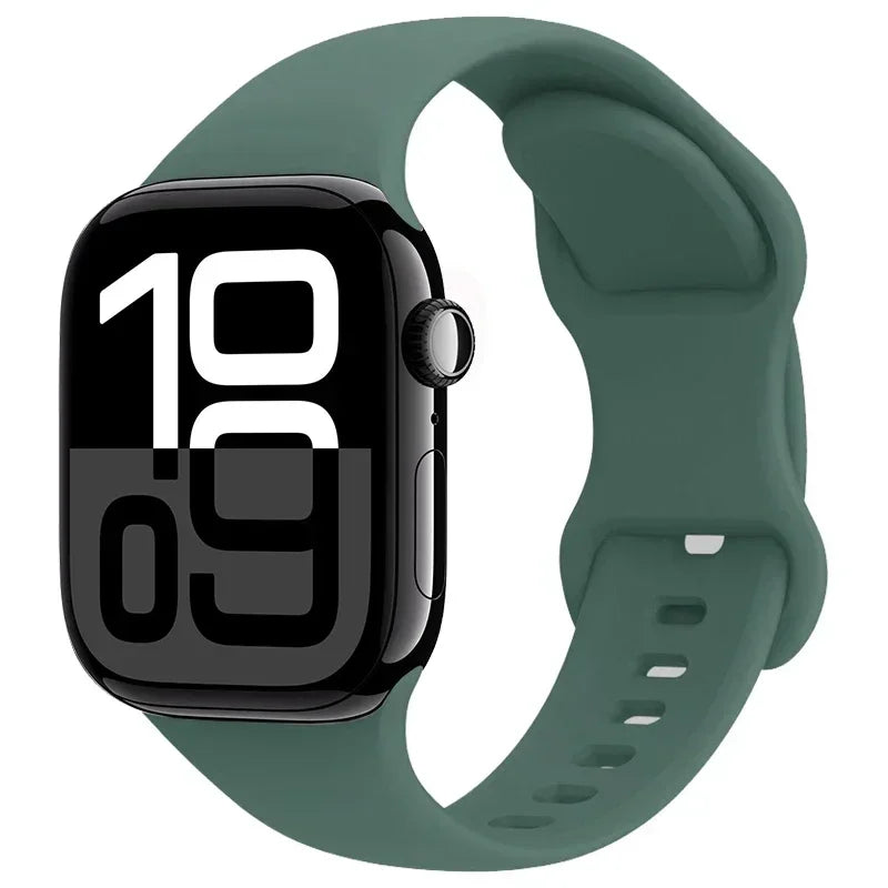 Apple Watch Silicone Strap | Unique Transparent & Speckled Designs | Compatible with All Series (40mm - 49mm, Series 1-11 & Ultra)