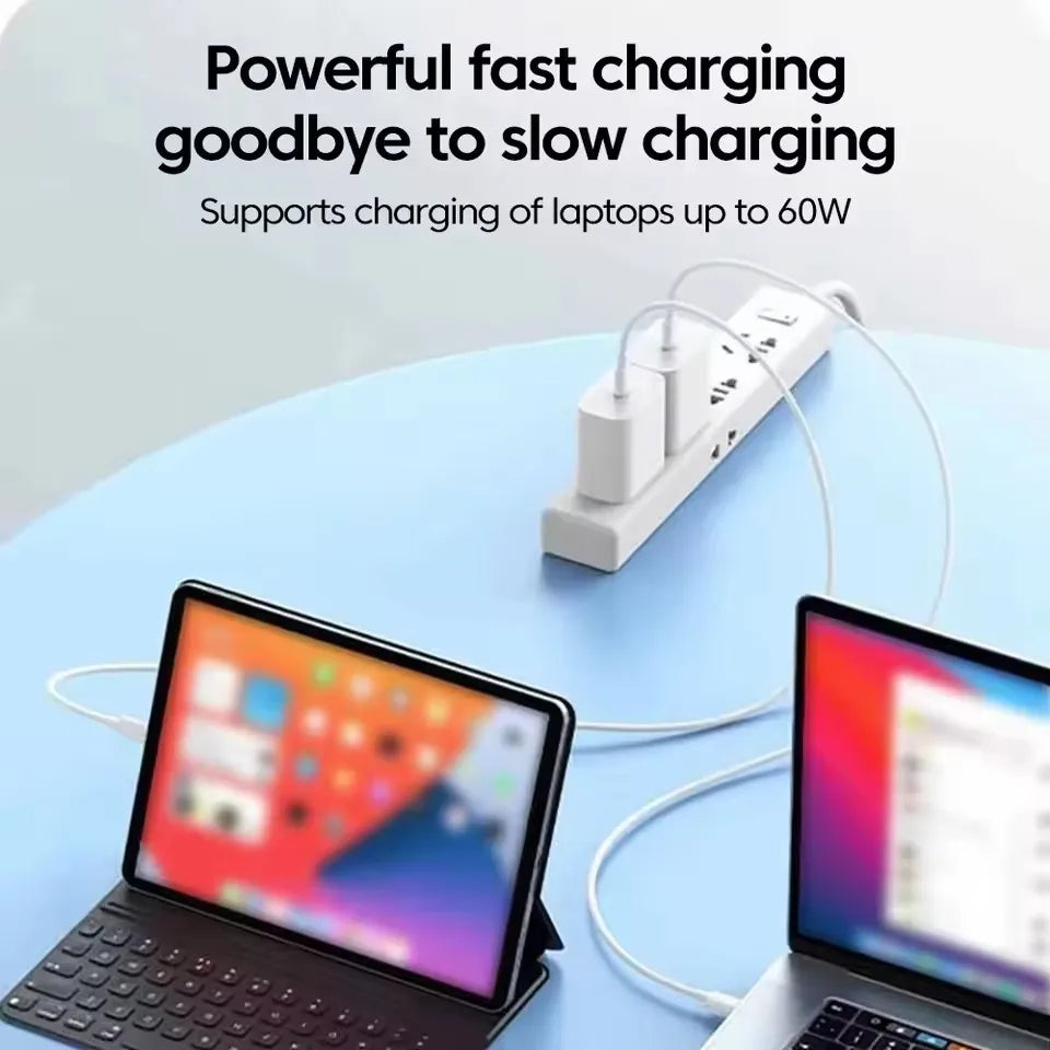 120W Super Fast Charging USB-C to USB-C Cable (10A) – High-Speed Data & Charging
