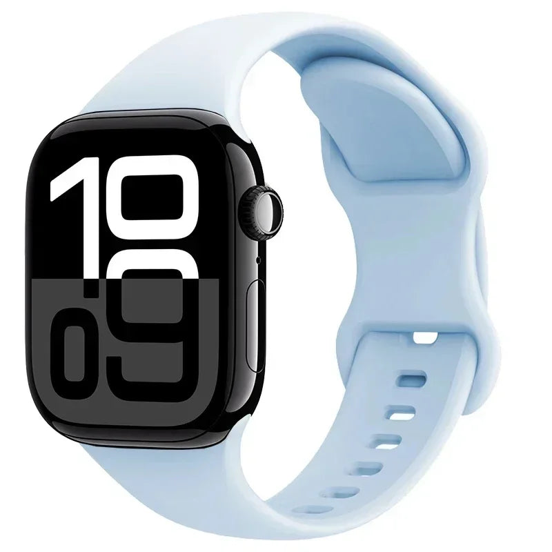 Apple Watch Silicone Strap | Unique Transparent & Speckled Designs | Compatible with All Series (40mm - 49mm, Series 1-11 & Ultra)