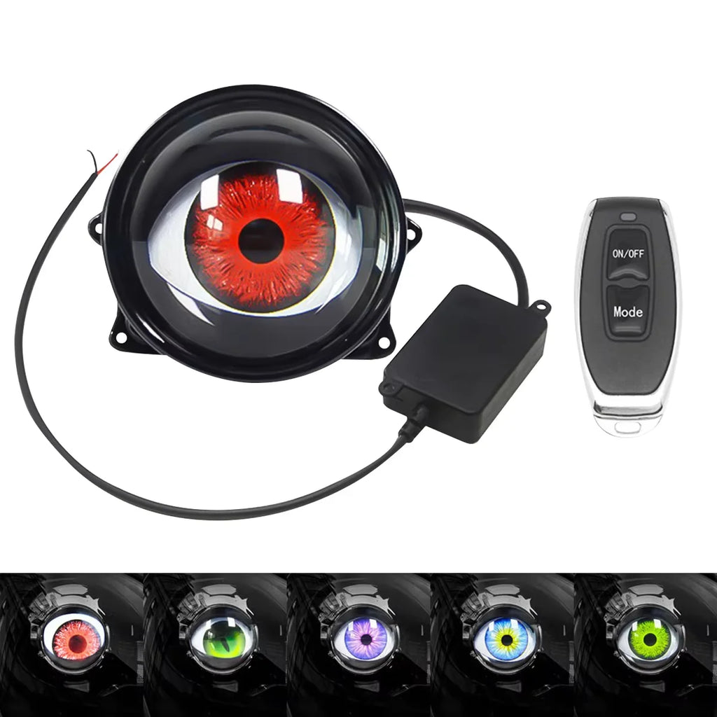 3-inch Devil Eye LED Headlight Kit – Dynamic Demon Eye Retrofit