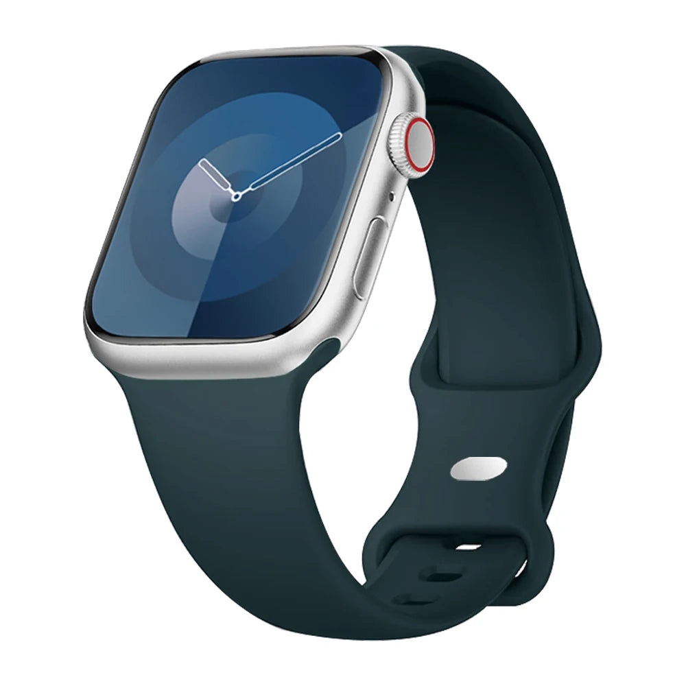 Apple Watch Silicone Sport Band | Soft & Durable Replacement Strap for Apple Watch (38mm - 49mm, Series 1-11, SE & Ultra 2)