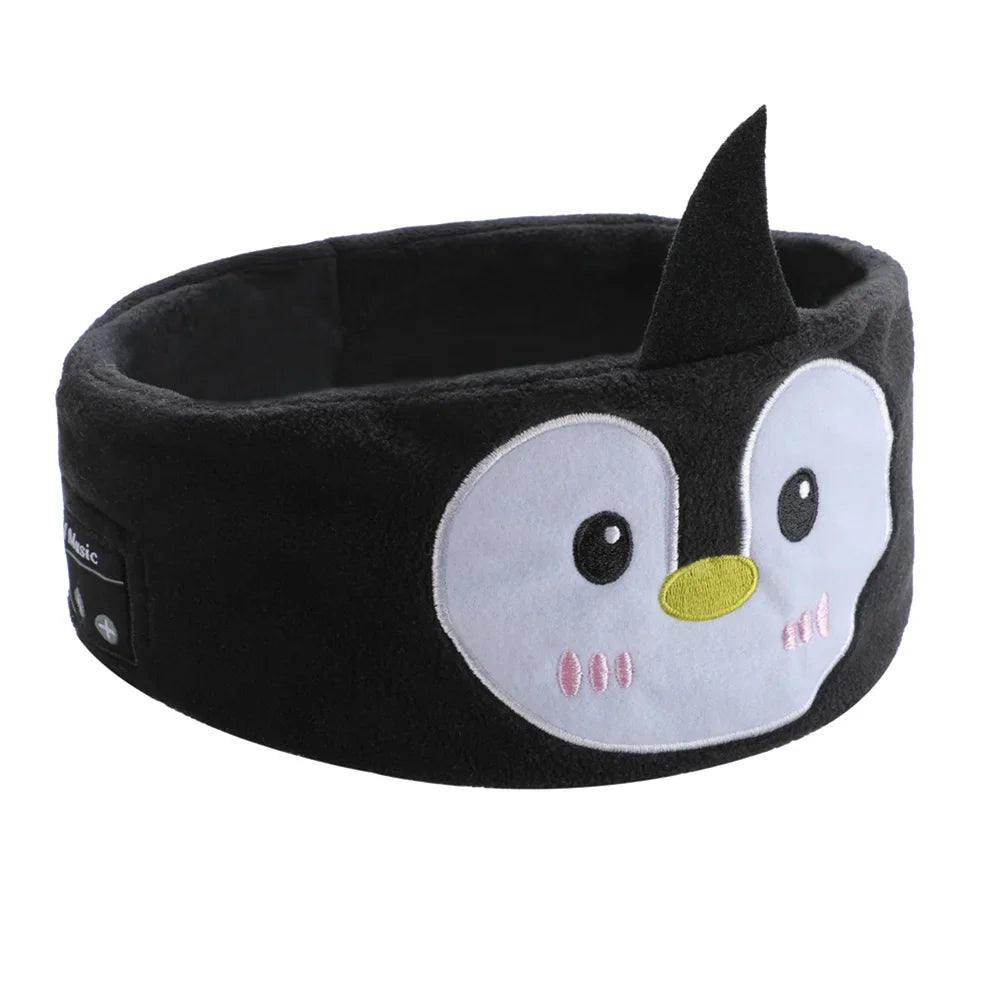 Kids Bluetooth Headphone Sleep Mask | Soft Wireless Music Headband for Children