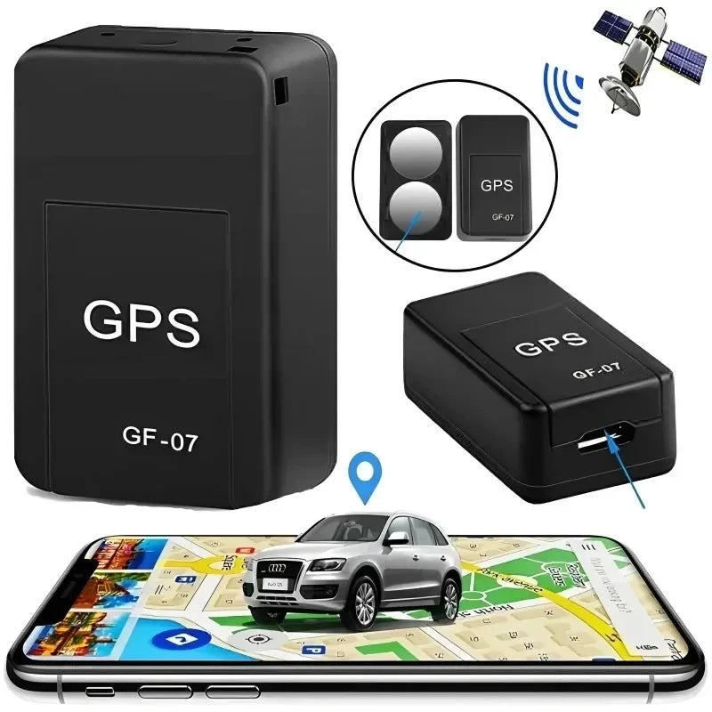 GF-07 GPS Tracker – Compact Real-Time Magnetic Locator