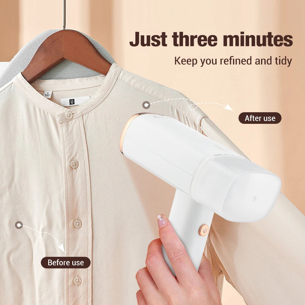 1000W Portable Handheld Garment Steamer | Foldable Ironing Machine