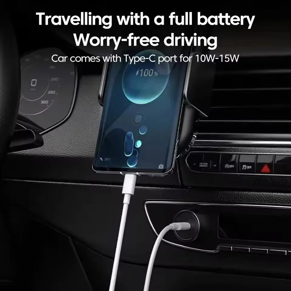 120W Super Fast Charging USB-C to USB-C Cable (10A) – High-Speed Data & Charging