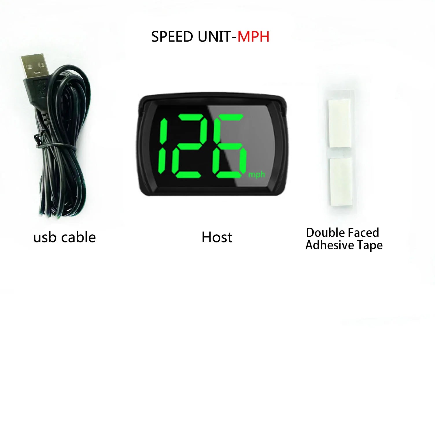 Y03 GPS Head-Up Display – Smart GPS Speedometer