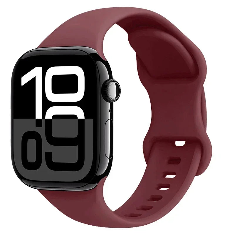 Apple Watch Silicone Strap | Unique Transparent & Speckled Designs | Compatible with All Series (40mm - 49mm, Series 1-11 & Ultra)