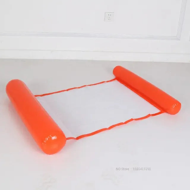 Inflatable Water Hammock Recliner Multi Purpose Floating Swimming Mattress