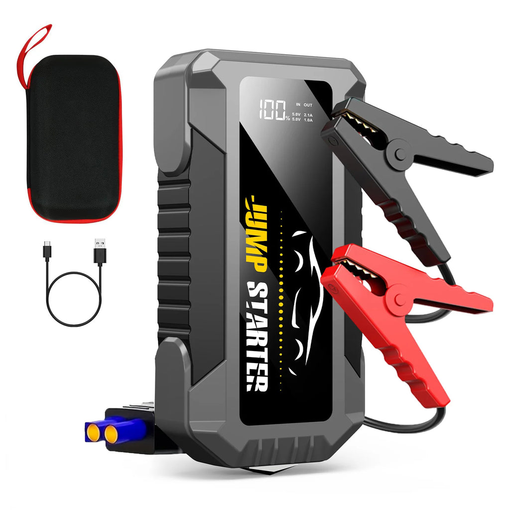 Car Jump Starter 5000A Battery Pack with 20000mAh Power Bank