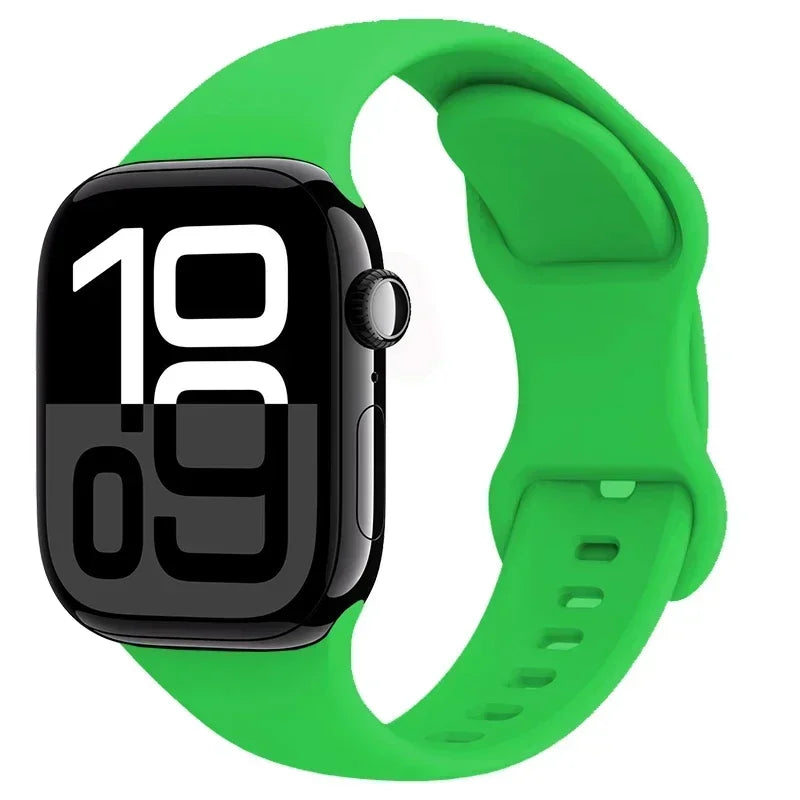 Apple Watch Silicone Strap | Unique Transparent & Speckled Designs | Compatible with All Series (40mm - 49mm, Series 1-11 & Ultra)