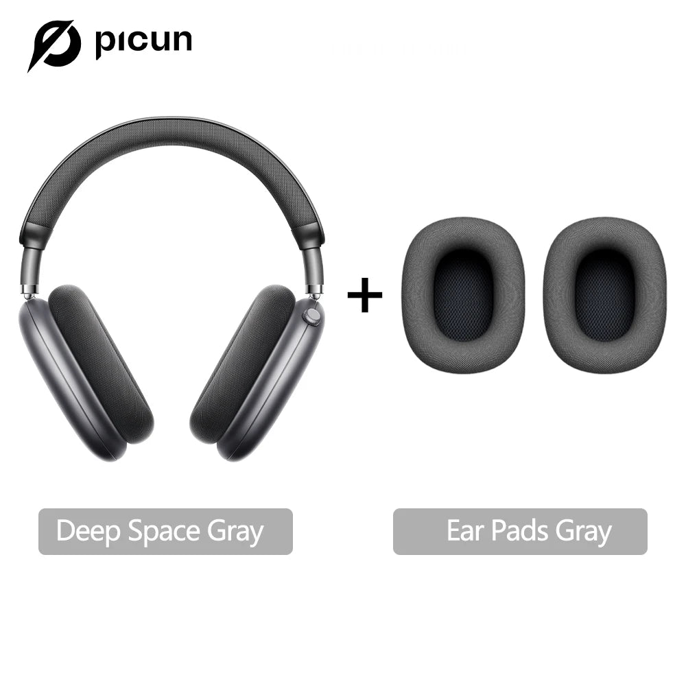 Picun F8 Max Wireless Headphones – ANC & 3D Spatial Audio