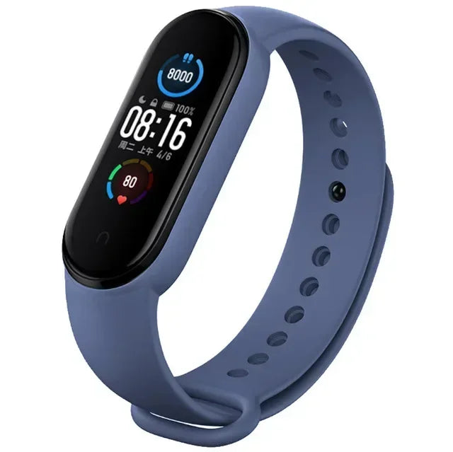 Premium Silicone Strap for Xiaomi Mi Band 7/6/5/4/3 | Colorful Replacement Wristband