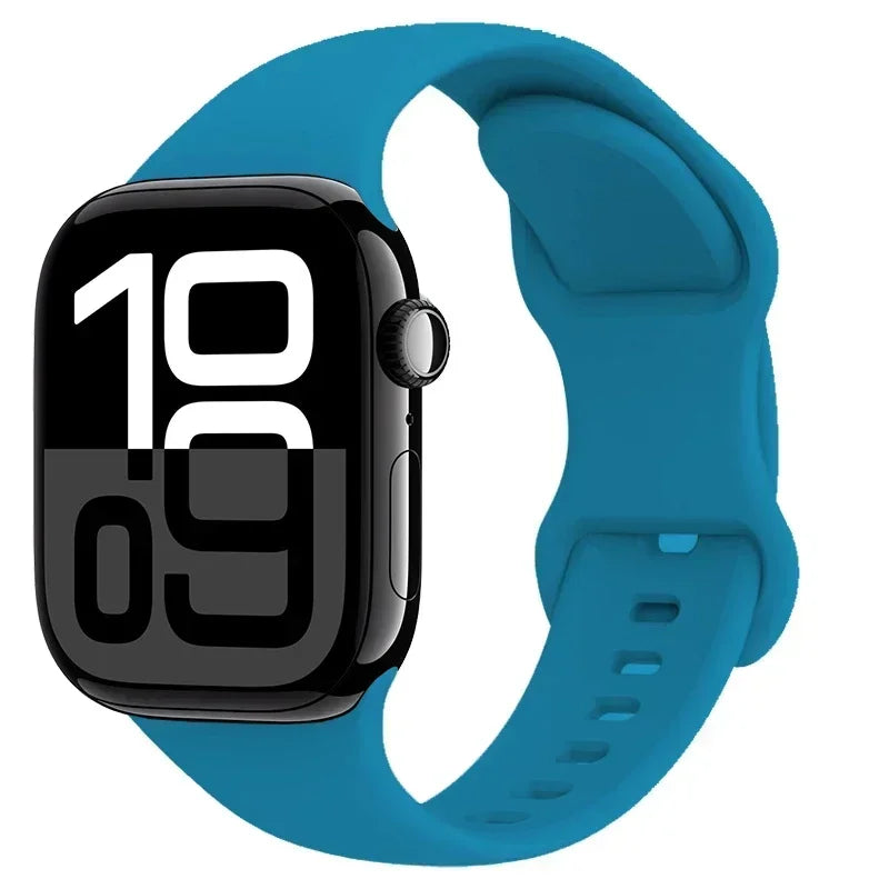 Apple Watch Silicone Strap | Unique Transparent & Speckled Designs | Compatible with All Series (40mm - 49mm, Series 1-11 & Ultra)