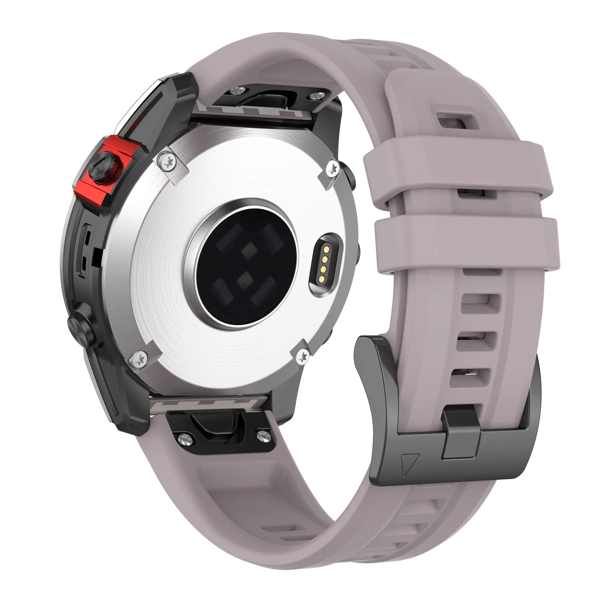 Premium QuickFit Silicone Sport Band for Garmin Fenix 7/6/5 Series | Durable Replacement Strap (20mm, 22mm, 26mm)