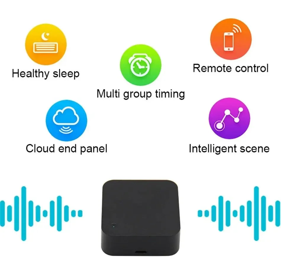 Smart Zigbee IR Remote Control Universal Infrared Tuya Controller | Compatible with Alexa & Google Home