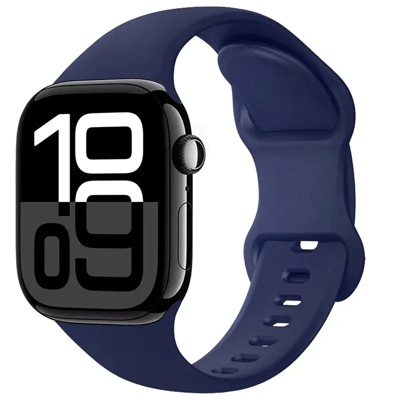 Apple Watch Silicone Strap | Unique Transparent & Speckled Designs | Compatible with All Series (40mm - 49mm, Series 1-11 & Ultra)