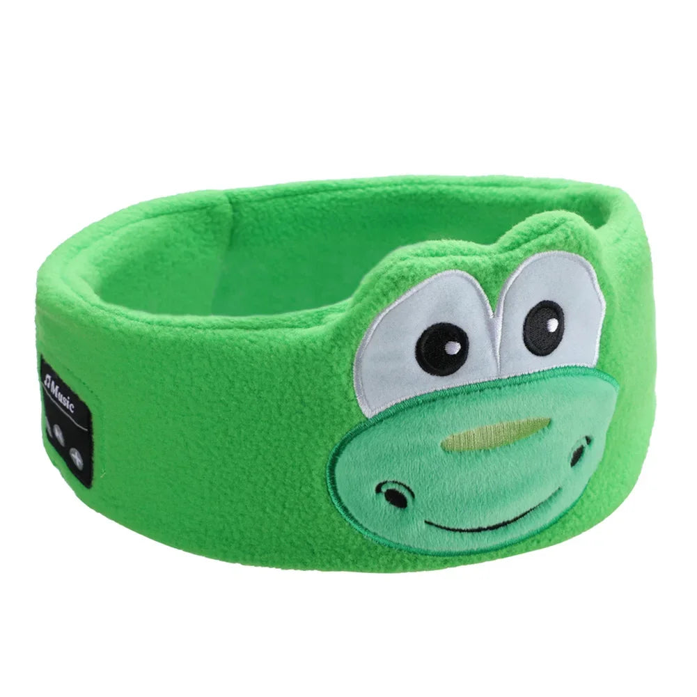 Kids Bluetooth Headphone Sleep Mask | Soft Wireless Music Headband for Children