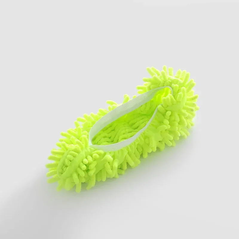 Premium Chenille Dust Mop Slippers Multi-Function Lazy Shoe Covers (2-Piece Set)