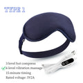 USB Heated Hot Compress Eye Mask | Digital Temperature Control Eye Shade for Dry Eyes & Strain Relief