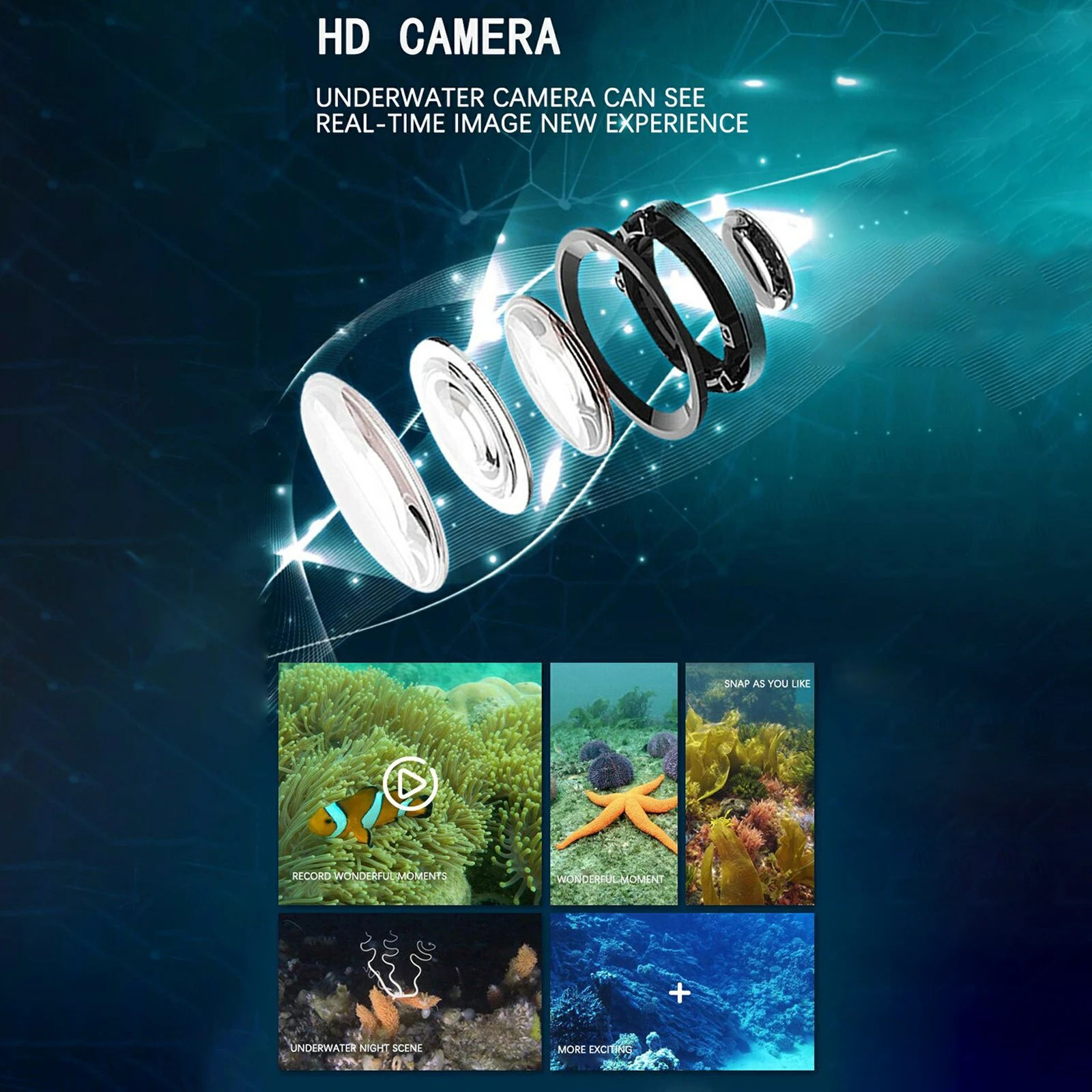 WIFI Remote-Controlled Boat with Underwater Camera and Real-Time Photo & Video Streaming