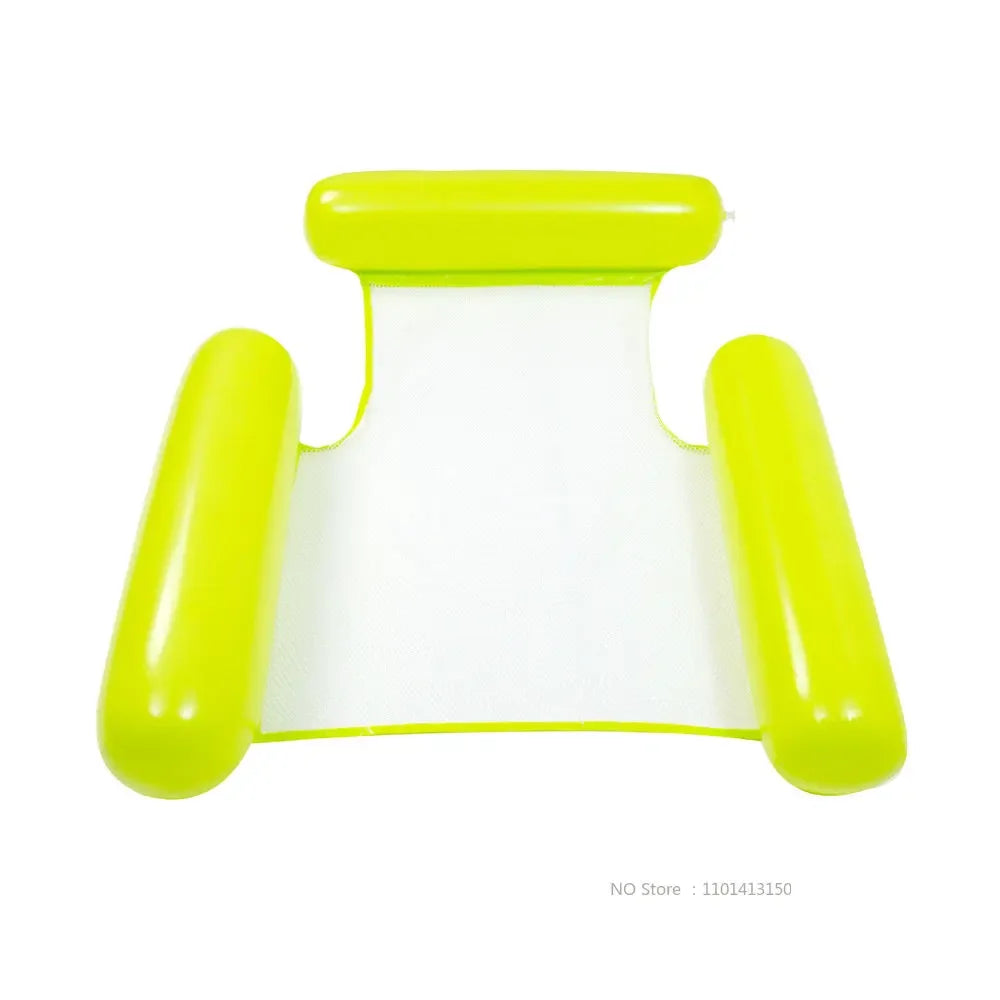 Inflatable Water Hammock Recliner Multi Purpose Floating Swimming Mattress