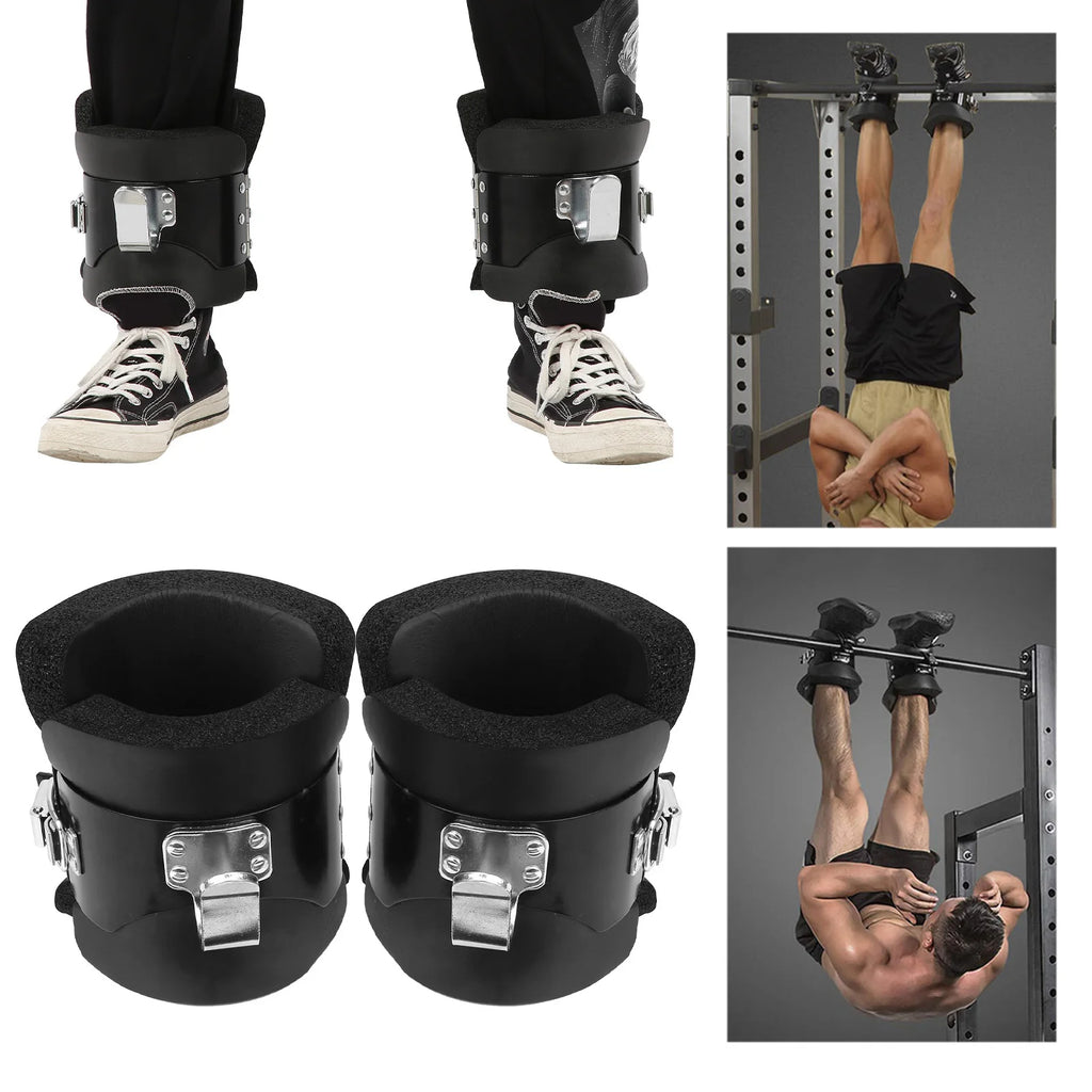 Anti-Inversion Gravity Hanging Boots for Spinal Decompression