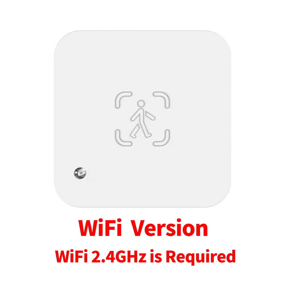 RIGHTSITU Tuya Zigbee/WiFi Human Presence Sensor | mmWave Radar Detector with Built-In Luminance Sensor
