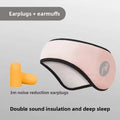 Soft Adjustable Sleep Mask with Ear Covers | Noise Cancelling Eye & Ear Protection for Travel, Snoring & Home Comfort