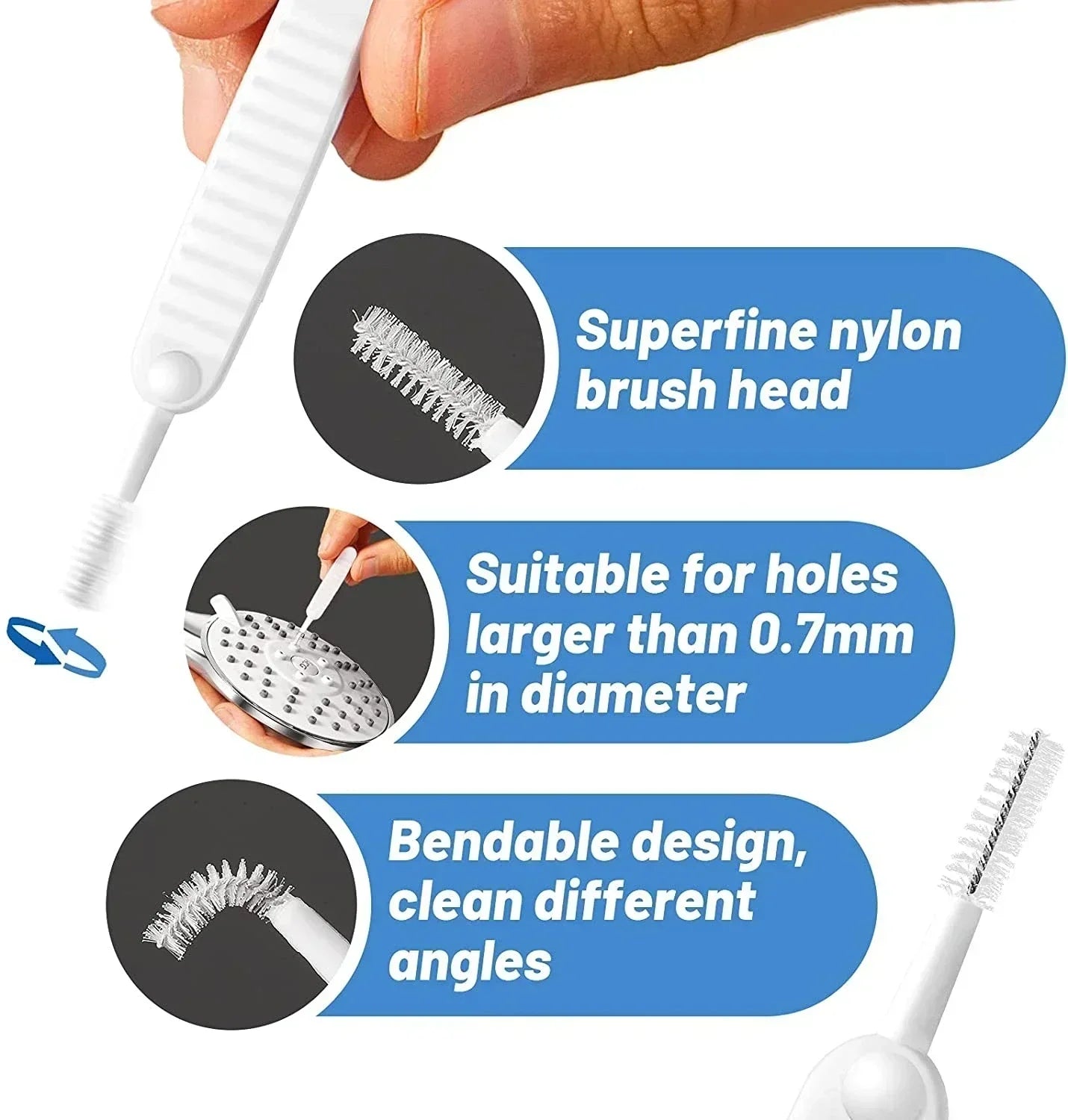 Mobile Device Cleaning & Protection Kit – Anti-Dust Plugs & Precision Brushes
