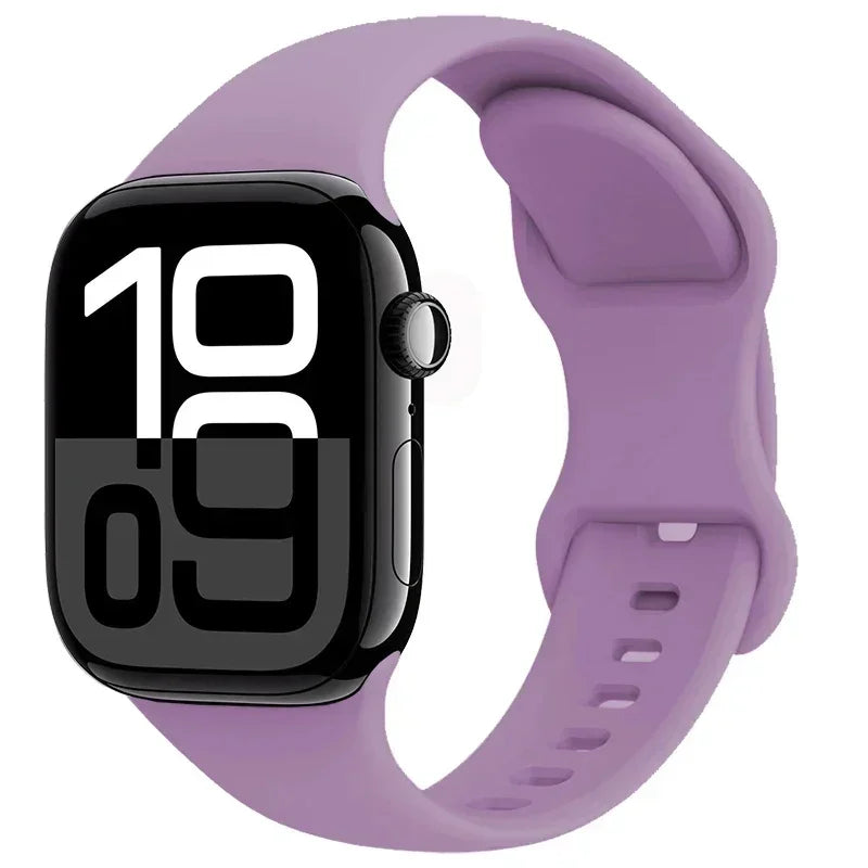 Apple Watch Silicone Strap | Unique Transparent & Speckled Designs | Compatible with All Series (40mm - 49mm, Series 1-11 & Ultra)
