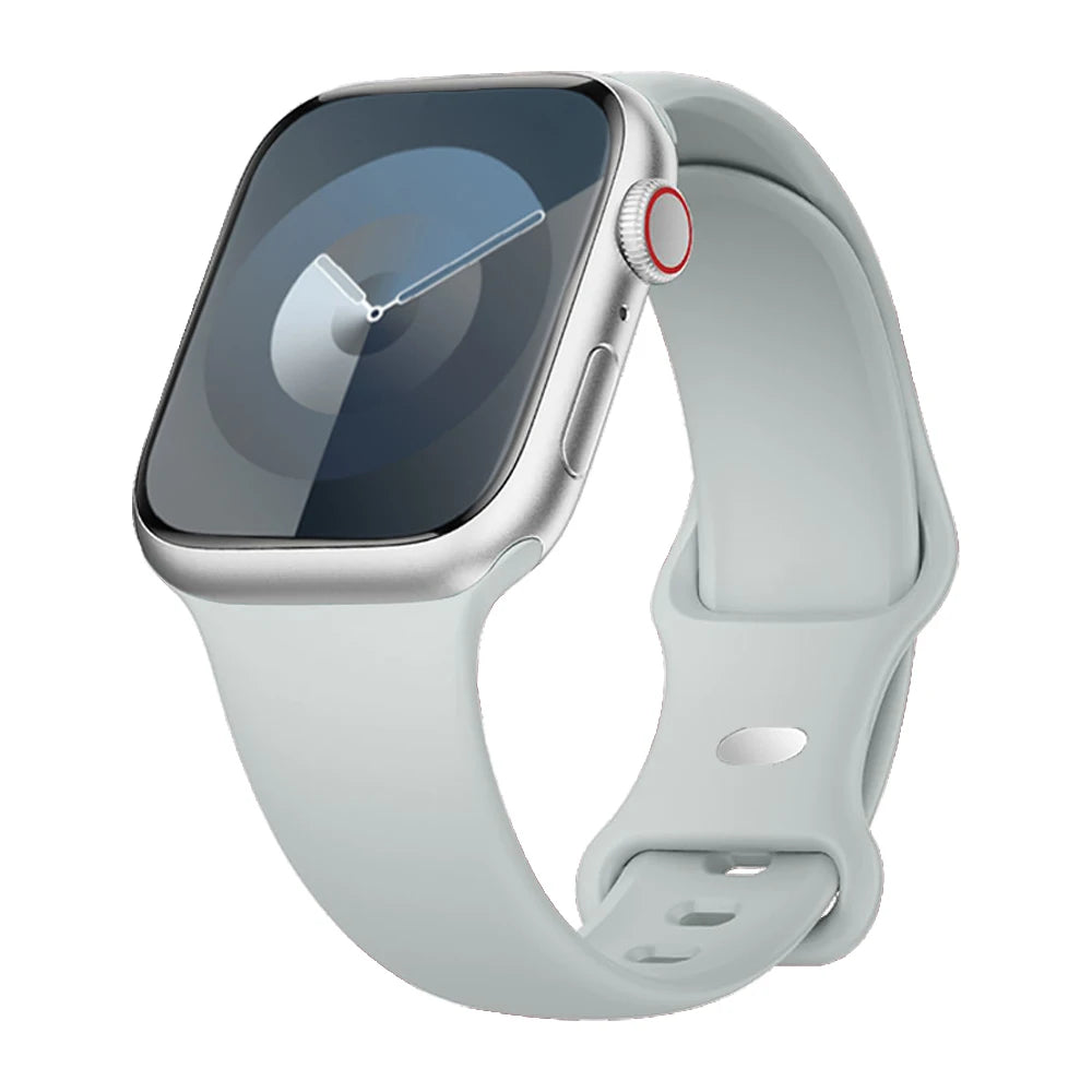 Apple Watch Silicone Sport Band | Soft & Durable Replacement Strap for Apple Watch (38mm - 49mm, Series 1-11, SE & Ultra 2)