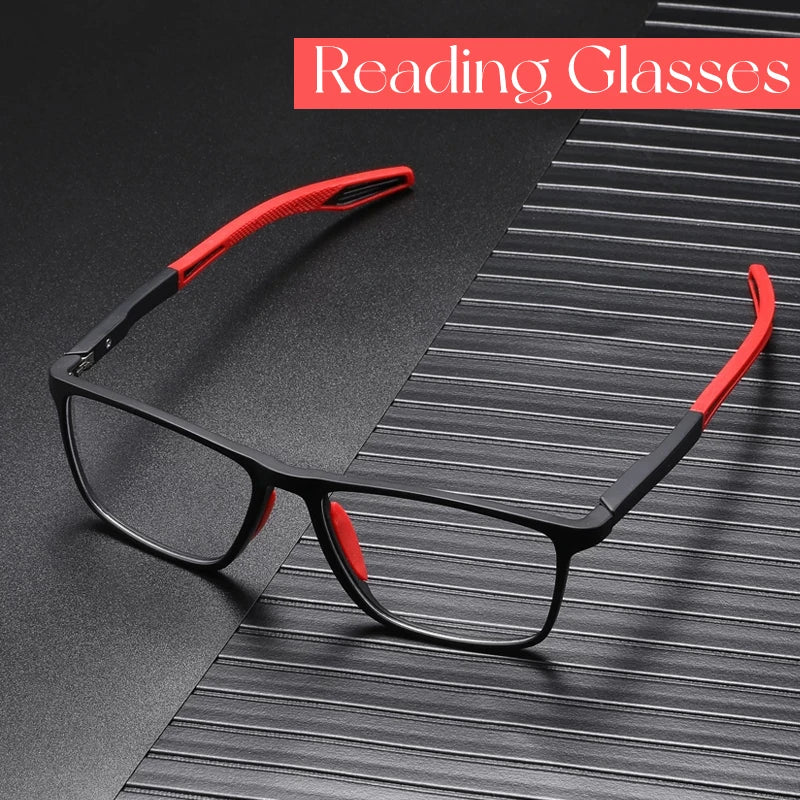 Ultralight TR90 Reading Glasses | Anti-Blue Light & Presbyopia Eyewear (Up to +4.0)