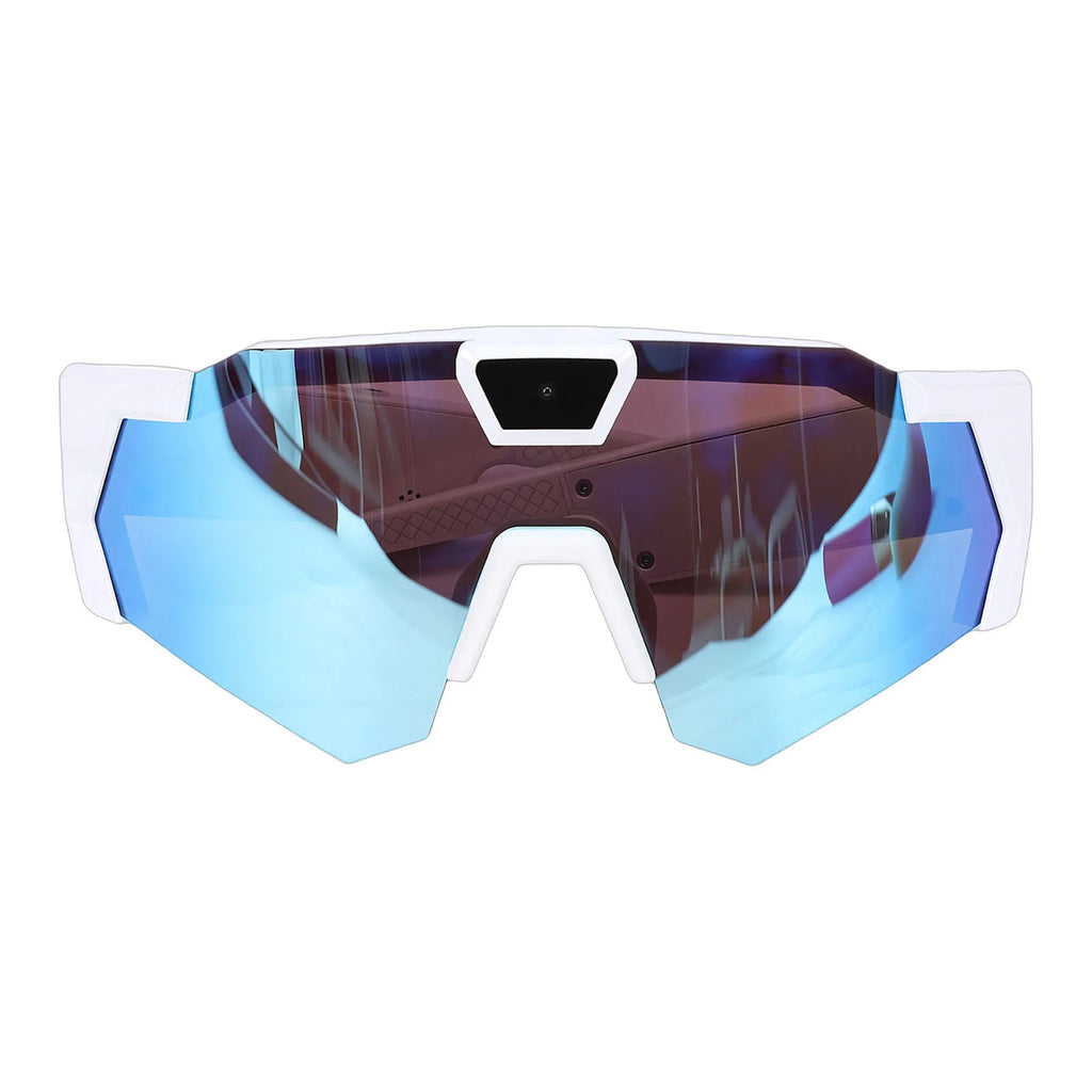 POV Video Recording Sports Sunglasses | 4K 12MP HD 1080P Camera Eyewear for Cycling, Hiking & Baseball