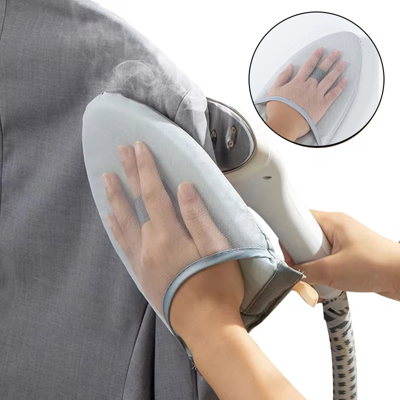 Handheld Garment Steaming Glove Mini Ironing Pad