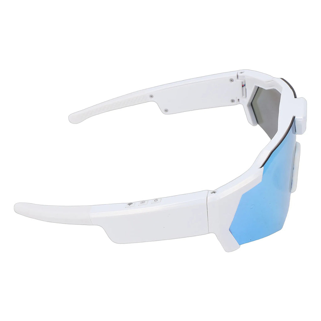 POV Video Recording Sports Sunglasses | 4K 12MP HD 1080P Camera Eyewear for Cycling, Hiking & Baseball