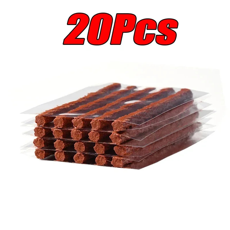 Car Tire Repair Kit | Tubeless Tire Puncture Plug Set for Car, Motorcycle & Truck (5–50 pcs)