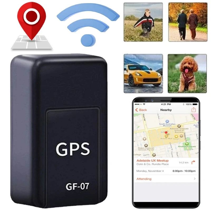 GF-07 GPS Tracker – Compact Real-Time Magnetic Locator