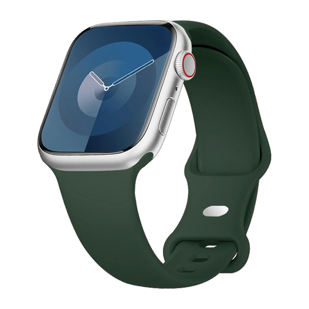 Apple Watch Silicone Sport Band | Soft & Durable Replacement Strap for Apple Watch (38mm - 49mm, Series 1-11, SE & Ultra 2)