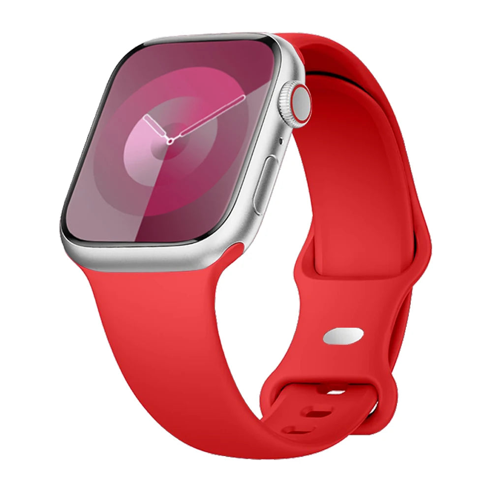 Apple Watch Silicone Sport Band | Soft & Durable Replacement Strap for Apple Watch (38mm - 49mm, Series 1-11, SE & Ultra 2)