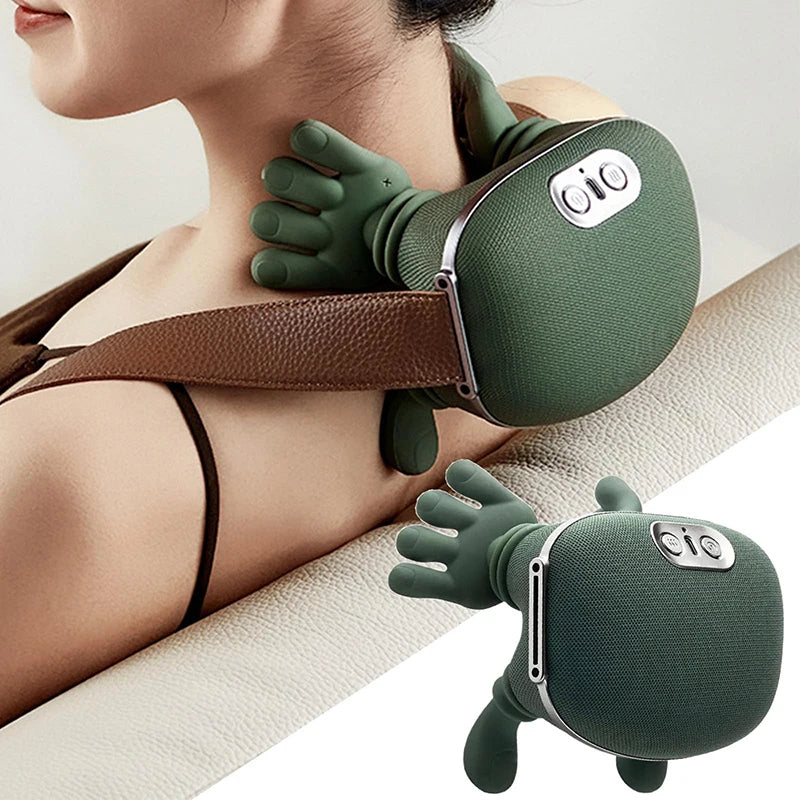 2025 Bionic N7 Neck & Shoulder Massager – 3 Modes, Full Body Kneading Pillow