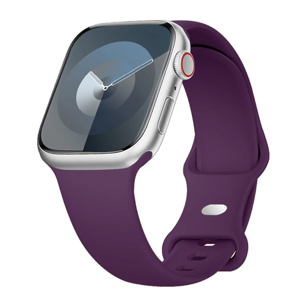 Apple Watch Silicone Sport Band | Soft & Durable Replacement Strap for Apple Watch (38mm - 49mm, Series 1-11, SE & Ultra 2)