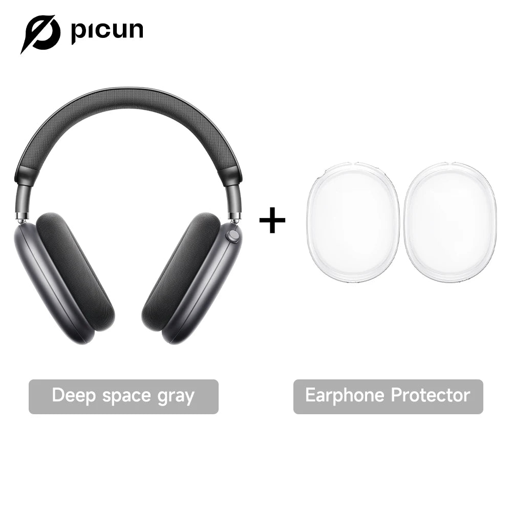 Picun F8 Max Wireless Headphones – ANC & 3D Spatial Audio