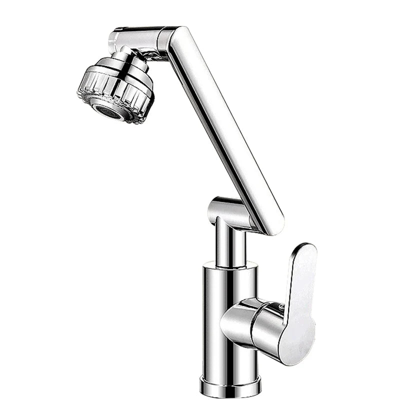 Universal Rotating Basin Faucet Multi-Function Booster Hot & Cold Wash Basin Tap