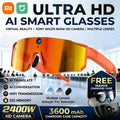Mijia AI Smart Sport Sunglasses | Cycling Camera Glasses with AI Translation, VR Play & 3600mAh Charging Case