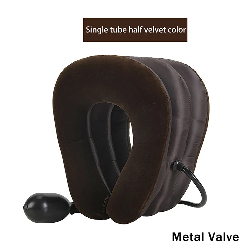 Inflatable Neck Pillow for Daily Relaxation & Posture Support – Adjustable Design