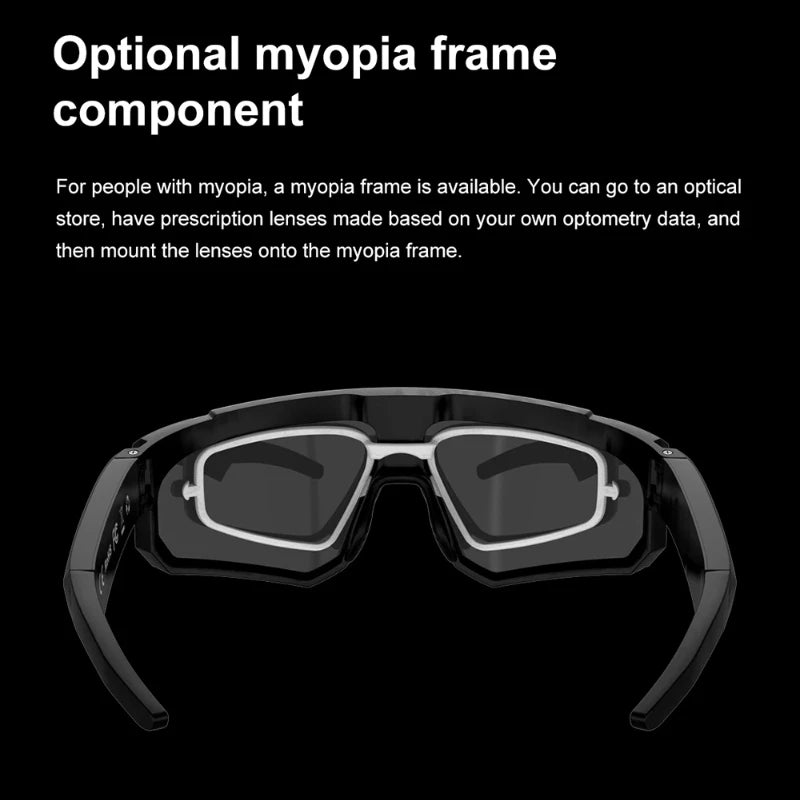 Mijia AI Smart Sport Sunglasses | Cycling Camera Glasses with AI Translation, VR Play & 3600mAh Charging Case
